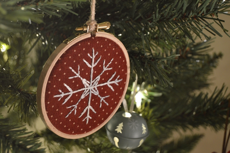 snowflake embroidery