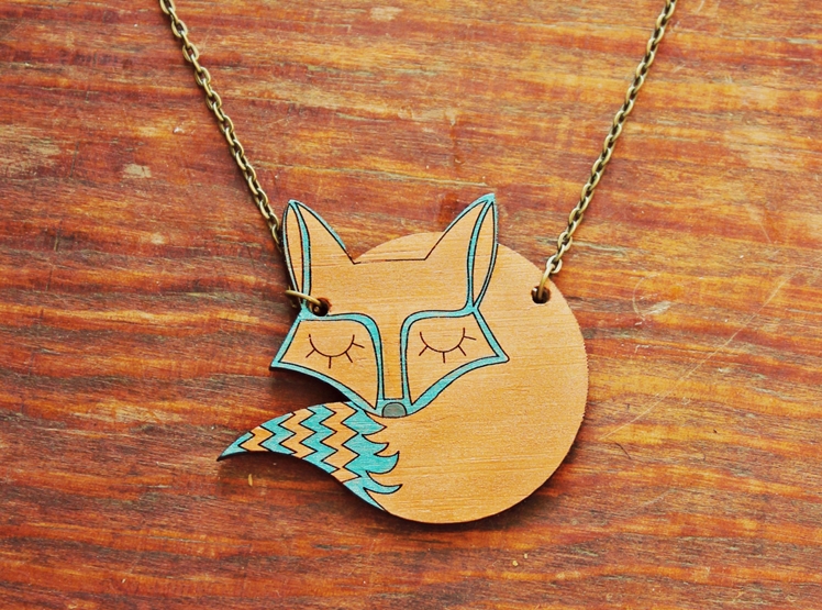 The Sleeping Fox Necklace | The Firefly Tree