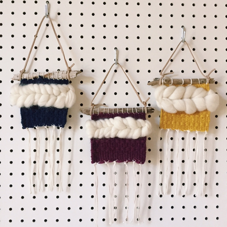 Mini Weavings | Fern and the Fawn