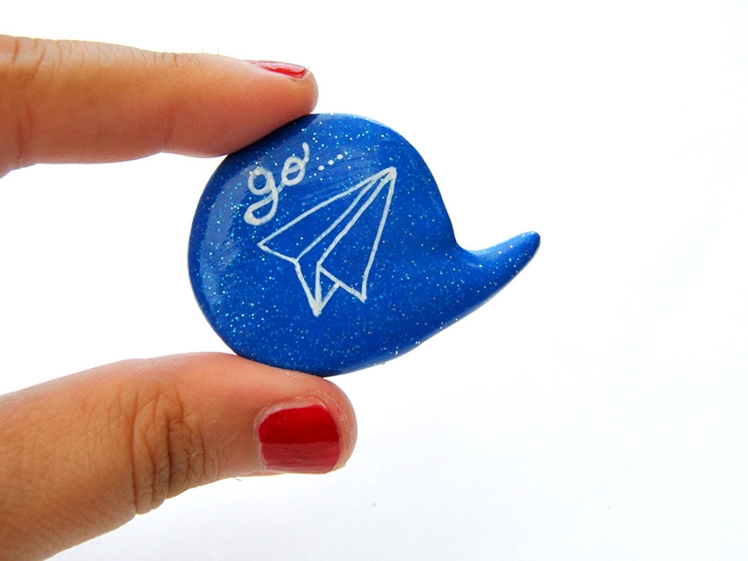 Plane Brooch | Madama Robe