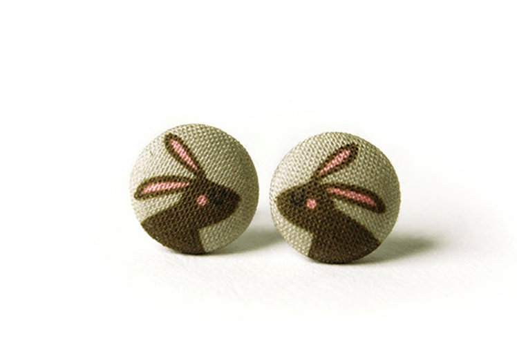 Bunny Stud Earrings | Kaeselotti