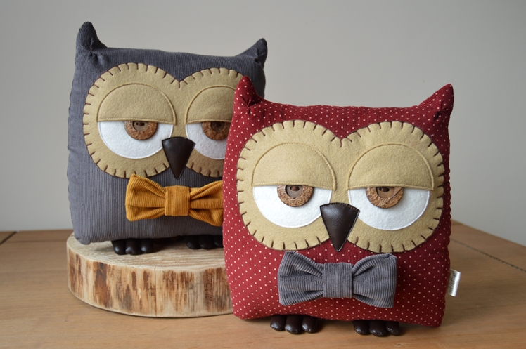 Owl Cushions - Taking Stock April - Midgins' Blog