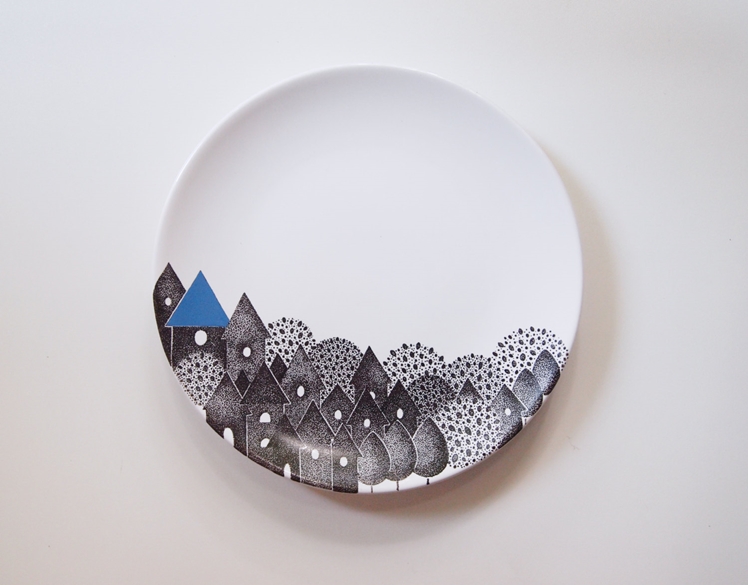 Into the Woods Plate | Zuppa Atelier