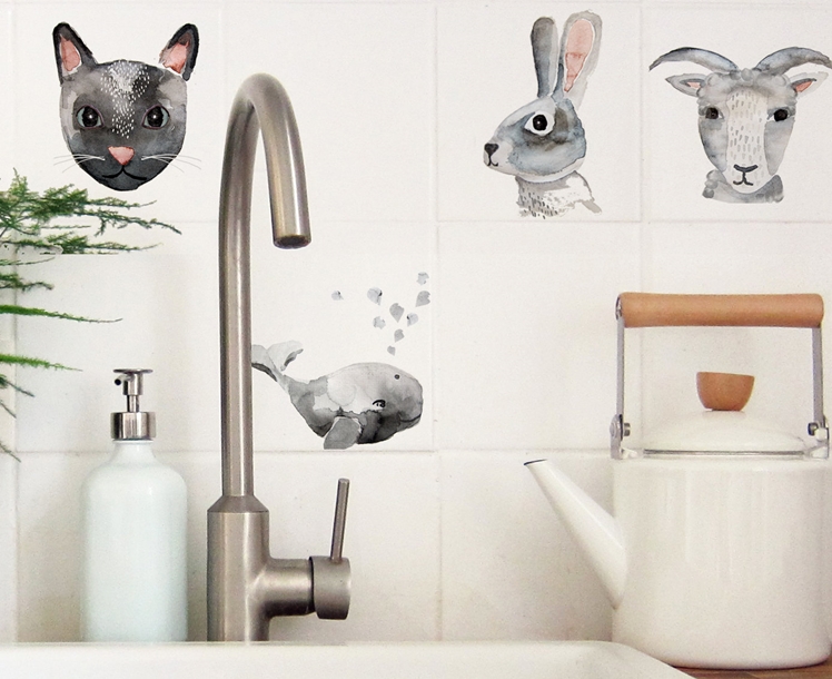 Tile Decals - Animals | Nuukk