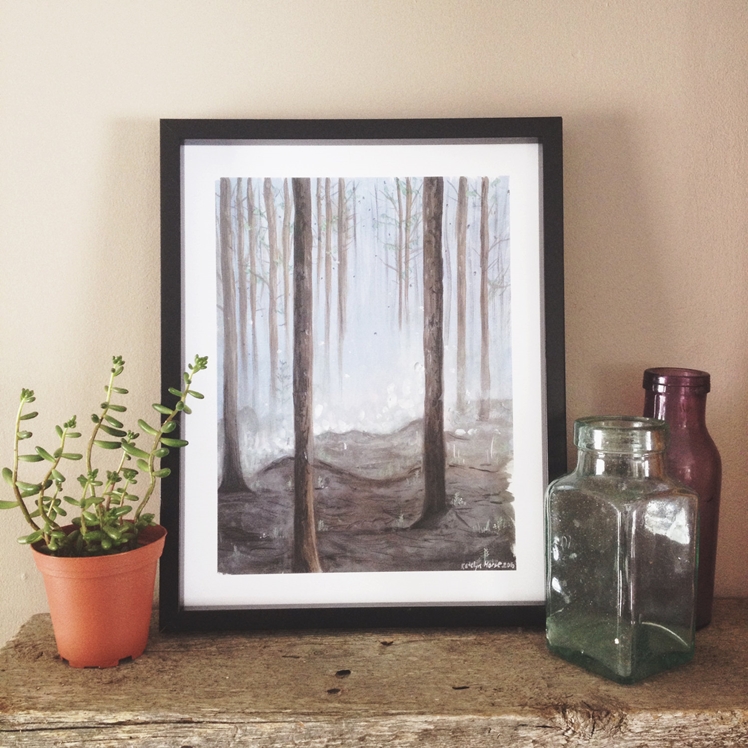 Forest Print | Birch Bliss