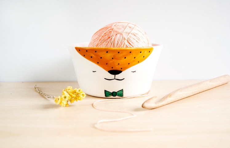 Ceramic Yarn Bowl | Noe Marin