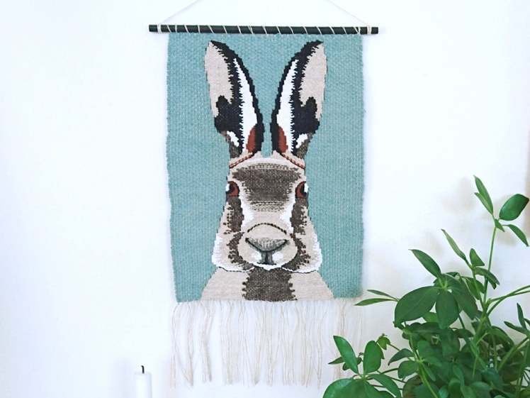 Pet Portrait Weaving | Heroic Acorn