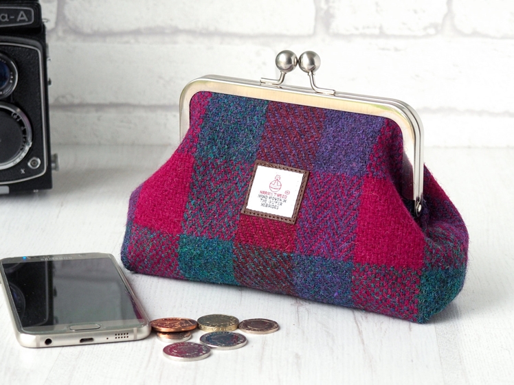 Harris Tweed Clutch Purse | Handbags and Home