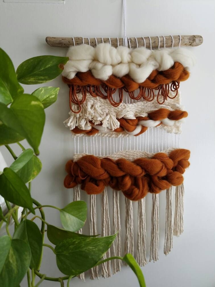 Woven Wall Hanging "Burnt Out" | The River Haze