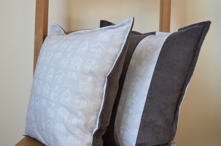 House Print & Corduroy Cushion Covers | Midgins'
