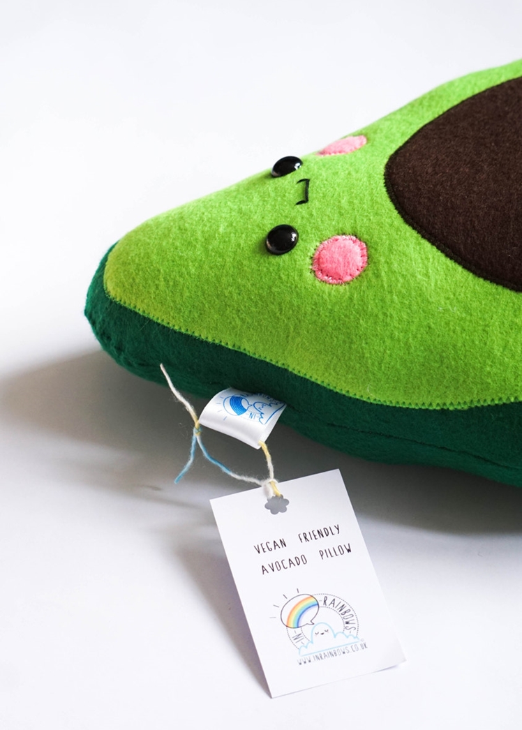 Baby Avocado Pillow | In Rainbows Becco
