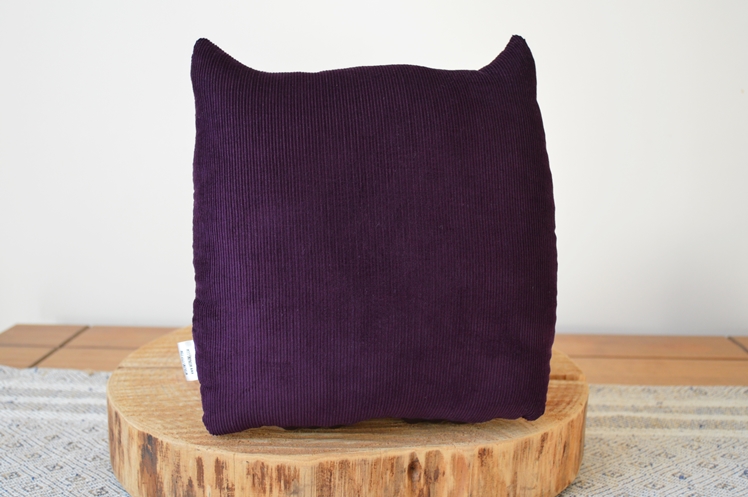 Plum Purple Owl Cushion | Midgins'