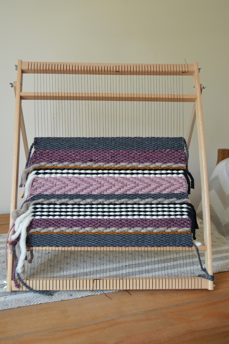 Woven Pillow in Progress | Midgins'