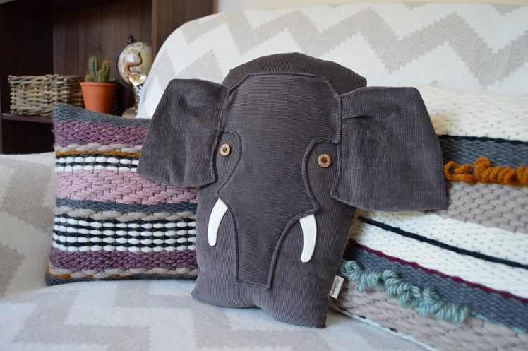 Elephant Pillow | Midgins'
