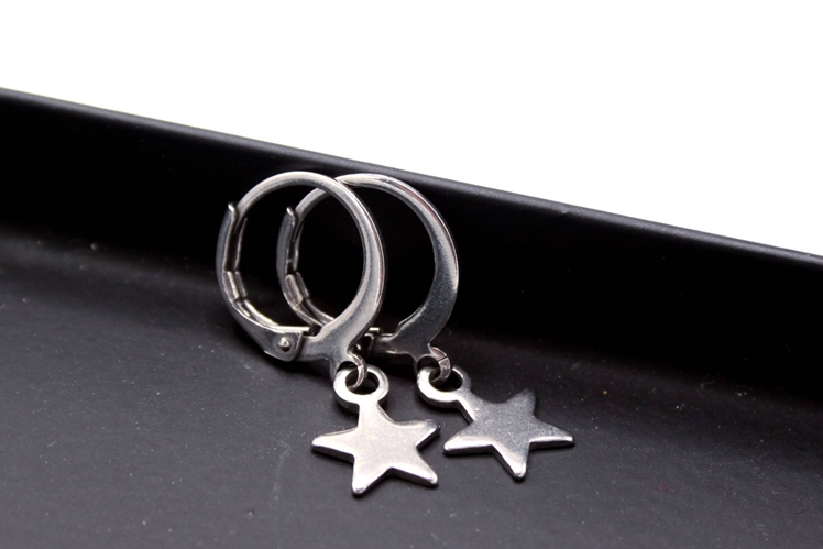 Star Hoop Earrings | Uniekje